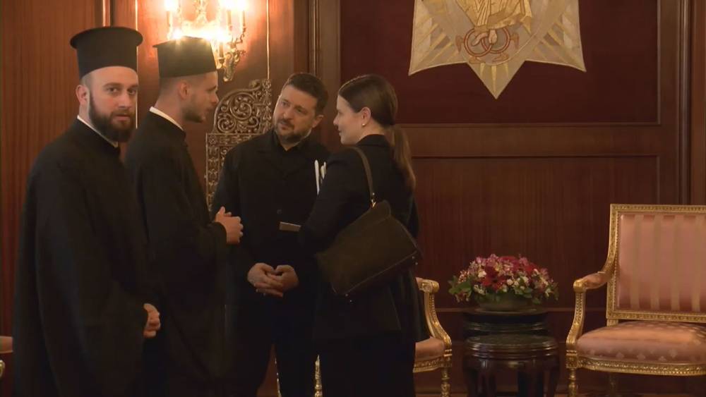 Zelenskiy  Fener Rum Ortodoks Patrikhanesi'ni ziyaret etti-2 (Akt&uuml;el g&ouml;r&uuml;nt&uuml;)