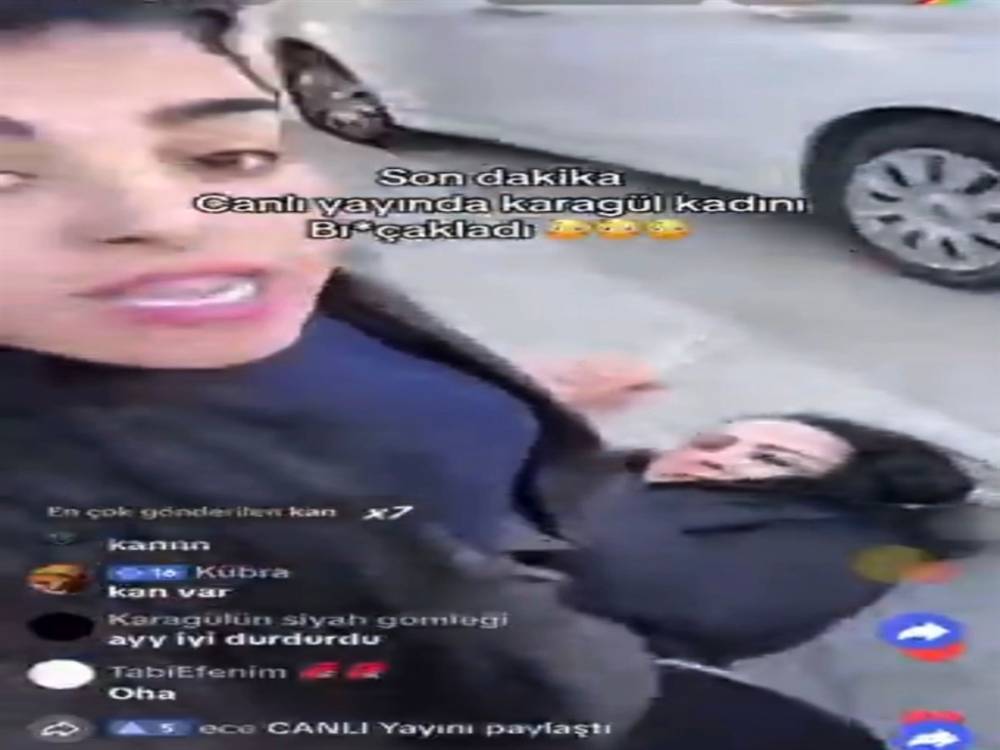 Canlı yayın yaparken tartıştığı kadını bı&ccedil;aklayan hamile kadın tahliye oldu