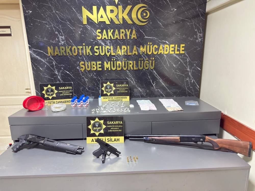 Sakarya'da uyuşturucu operasyonu; 1 tutuklama