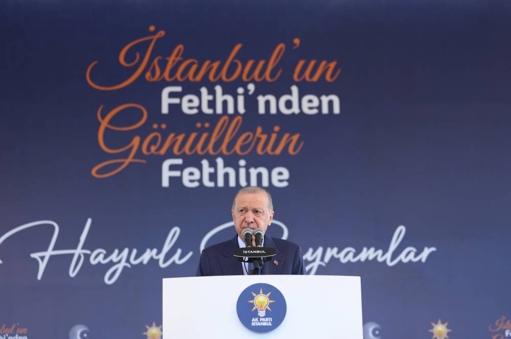 Cumhurbaşkanı Erdoğan: İstanbul'un fethini halen i&ccedil;lerine sindiremeyen hazımsızlar var / Geniş haber 