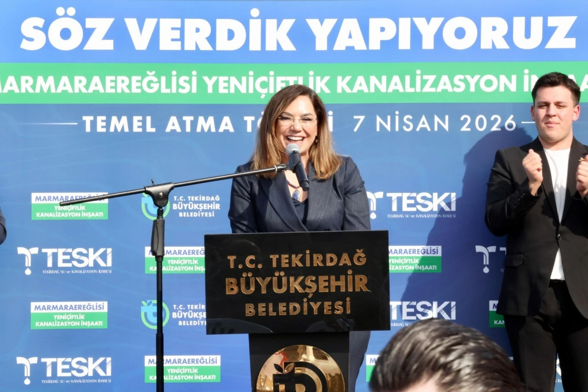 B&uuml;y&uuml;kşehir ve TESKİ'den Marmaraereğlisi&rsquo;ne dev altyapı hamlesi